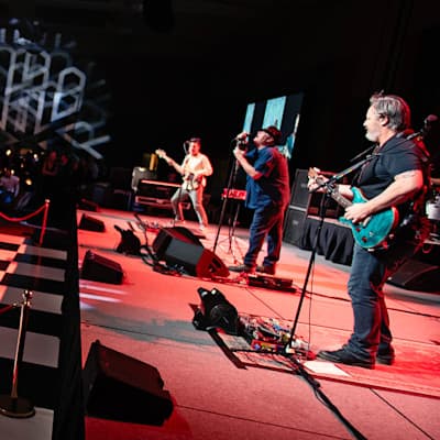 Band performing at the Children's Nebraska Gala.